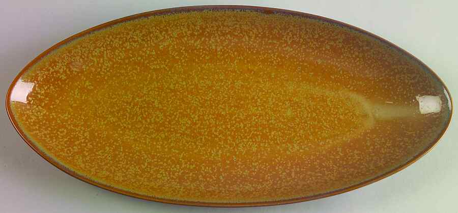 Copper Suite (Glossy) 14" Oval Serving Platter by Studio Nova-1