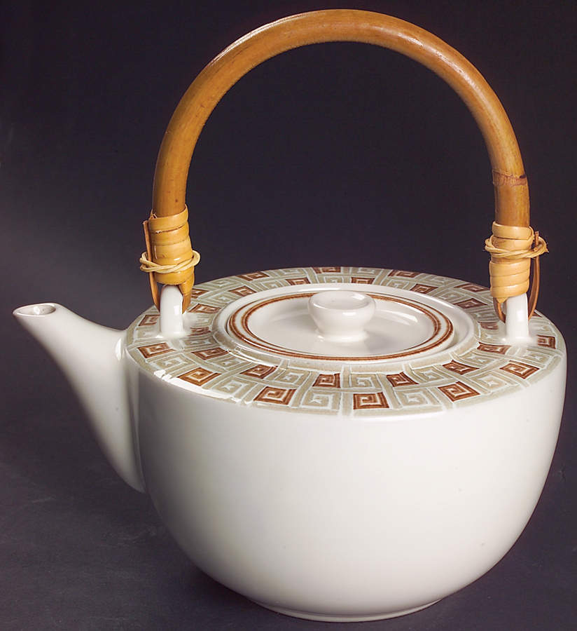 Greek Key Teapot & Lid by Studio Nova-1