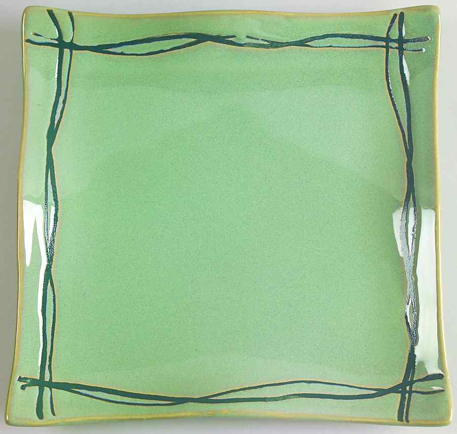 Mystic Cove Green Salad Plate by Studio Nova-1