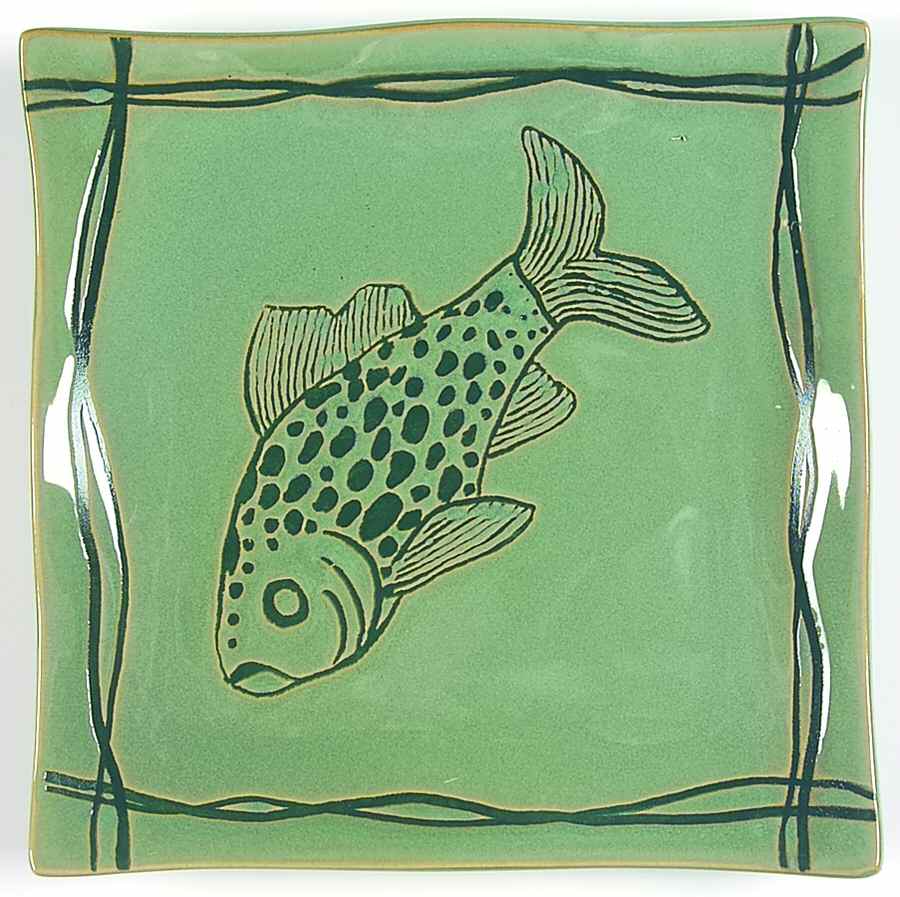 Mystic Cove Green Salad Plate by Studio Nova-1
