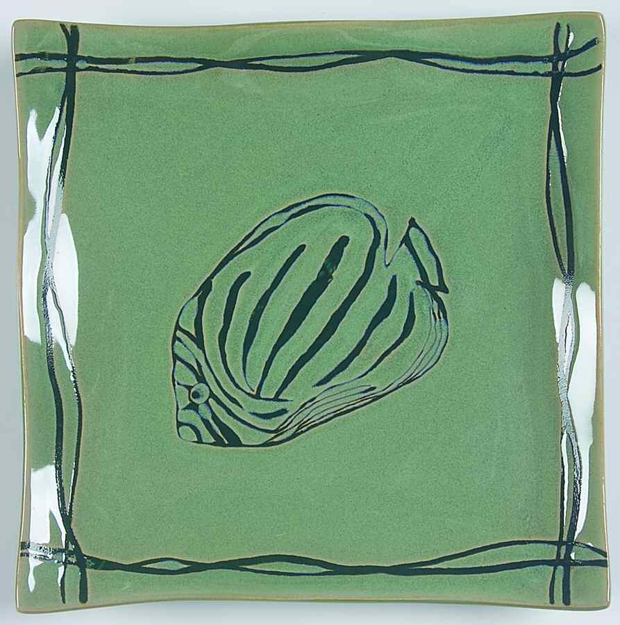 Mystic Cove Green Salad Plate by Studio Nova-1