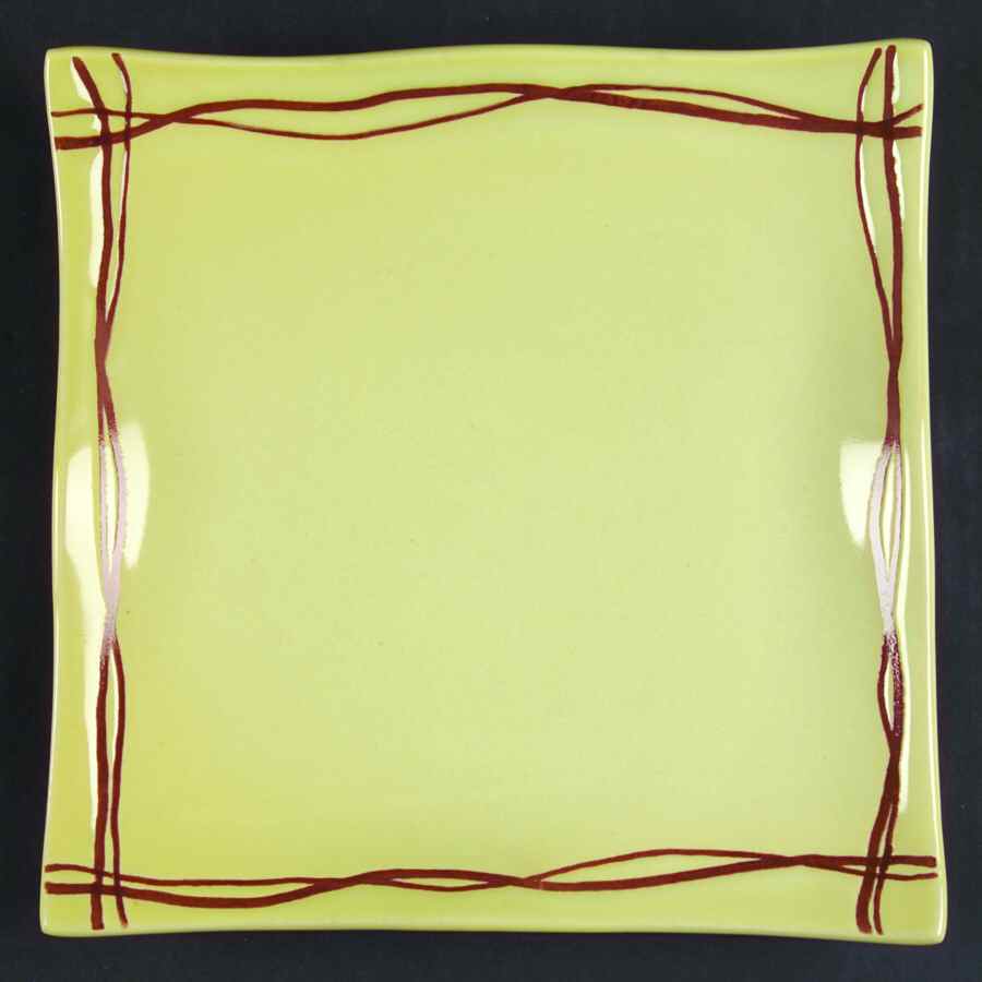 Mystic Cove Yellow Salad Plate by Studio Nova-1
