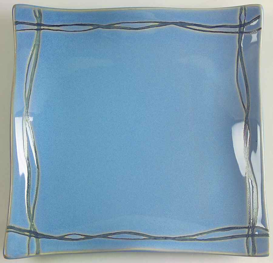 Mystic Cove Blue Salad Plate by Studio Nova-1