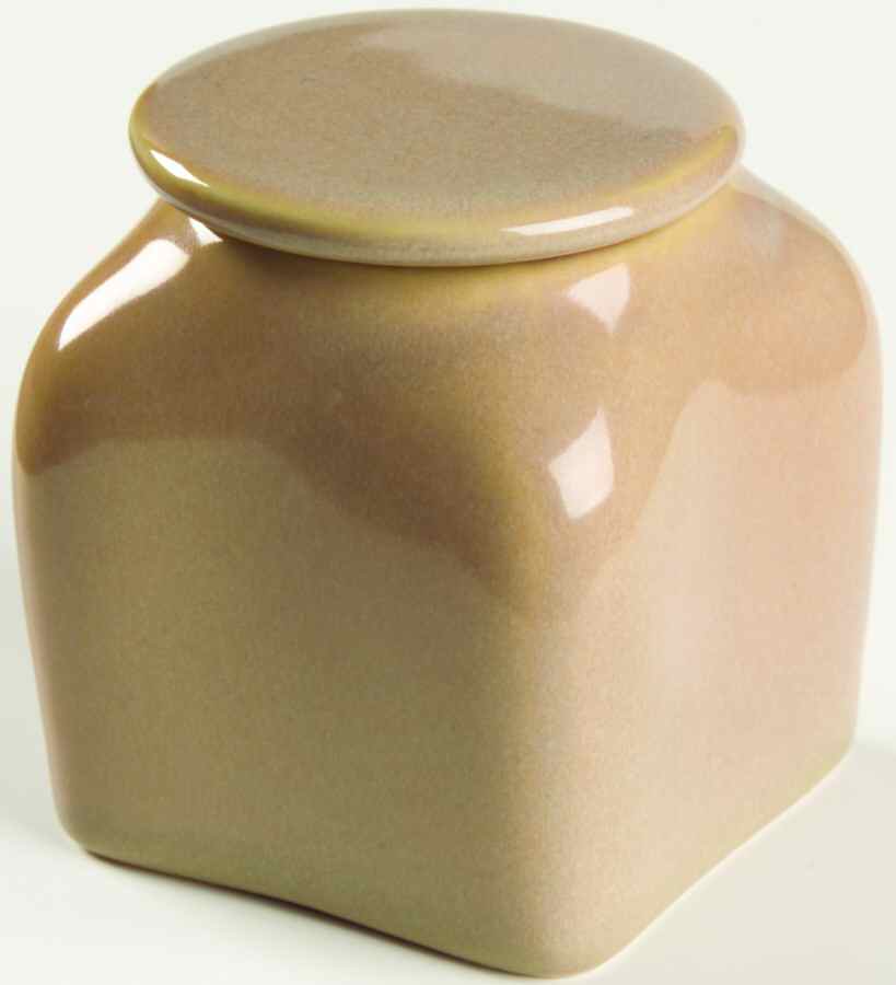 Mystic Cove Beige Sugar Bowl & Lid by Studio Nova-1