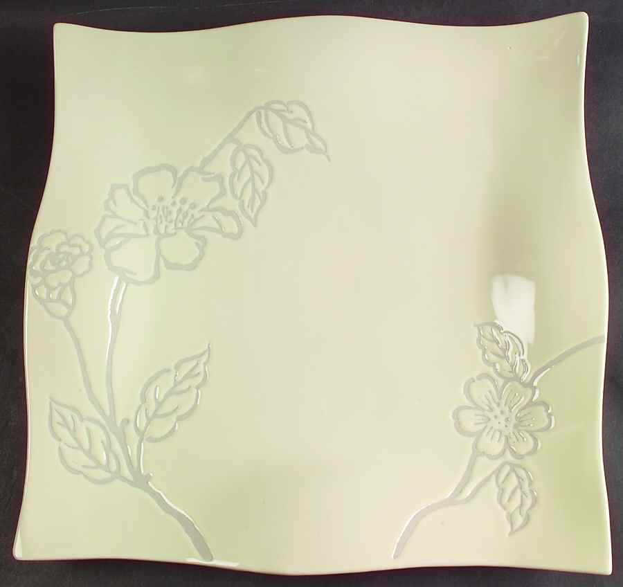 Romantic Bloom 12" Square Chop Plate by Studio Nova-1