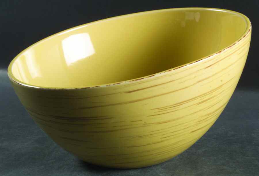 Samba Yellow 10" Large Salad Serving Bowl by Studio Nova-1