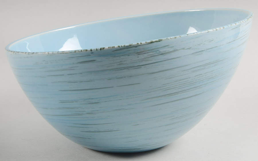 Samba Blue 10" Large Salad Serving Bowl by Studio Nova-1