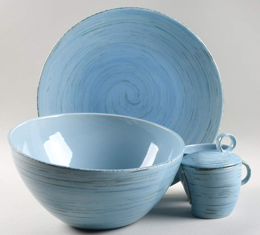 Samba Blue 5 Piece Hostess Set by Studio Nova-1