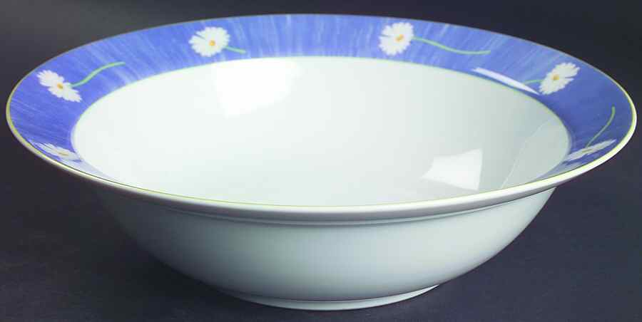 Country Daisy 10" Round Vegetable Bowl by Studio Nova-1