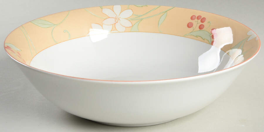 Floral Rapture 9" Round Vegetable Bowl by Studio Nova-1