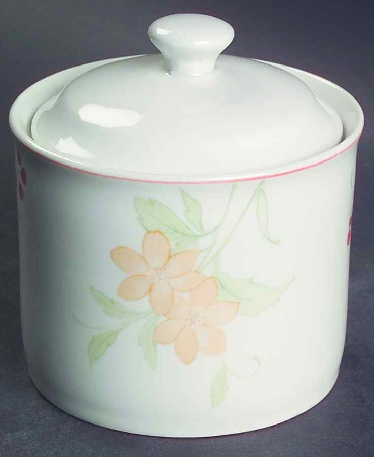 Floral Rapture Sugar Bowl & Lid by Studio Nova-1