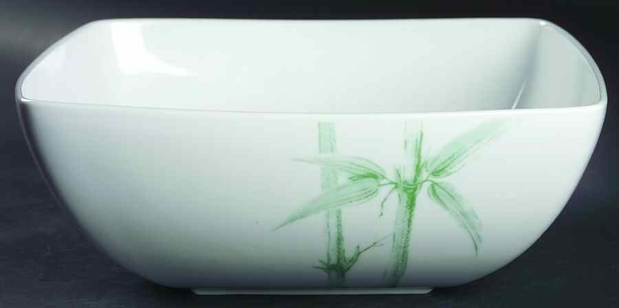 Green Bamboo 10" Round Vegetable Bowl by Studio Nova-1