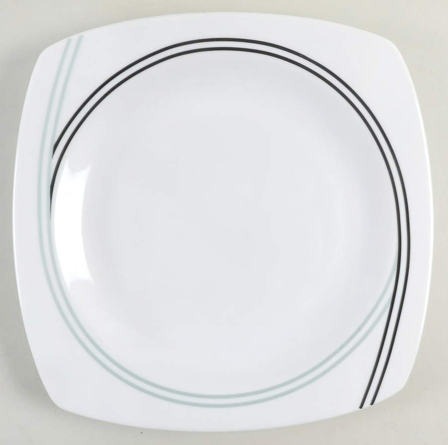Ringside Black Salad Plate by Studio Nova-1