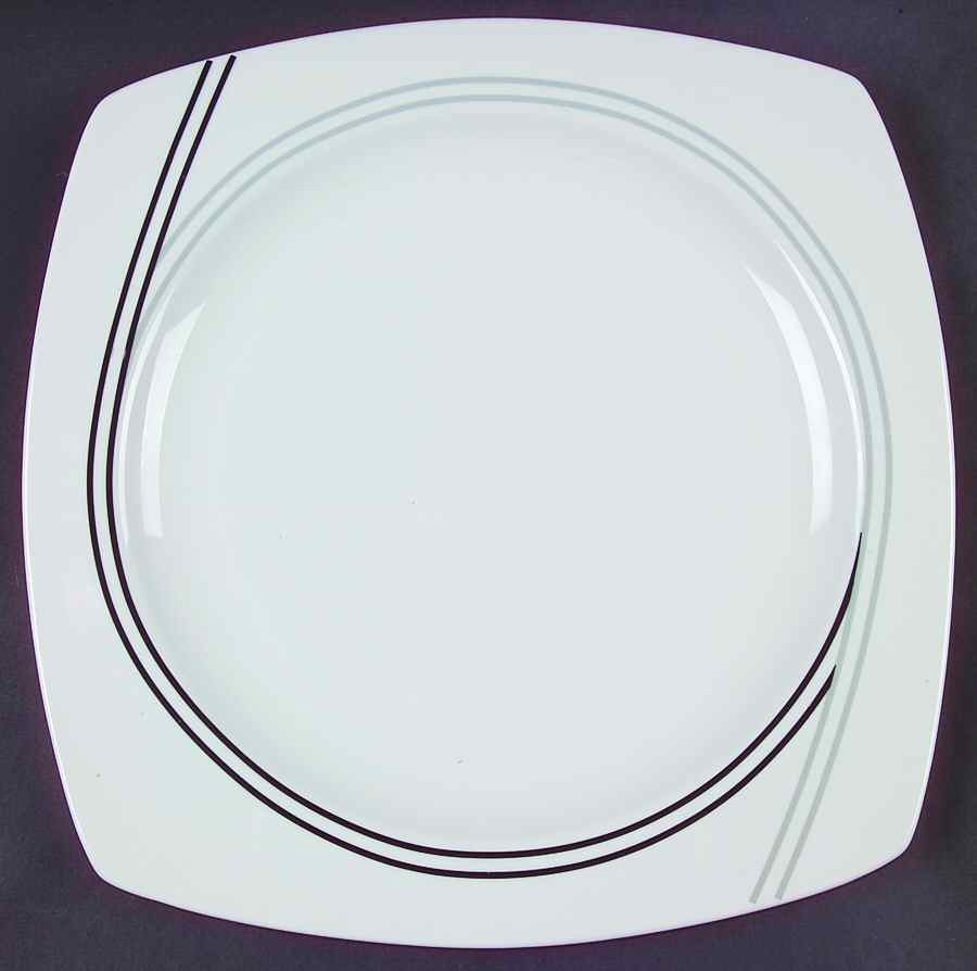 Ringside Black 12" Chop Plate (Round Platter) by Studio Nova-1