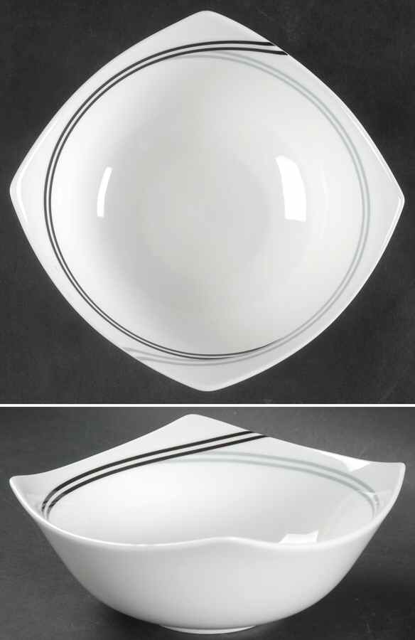 Ringside Black Coupe Cereal Bowl by Studio Nova-1