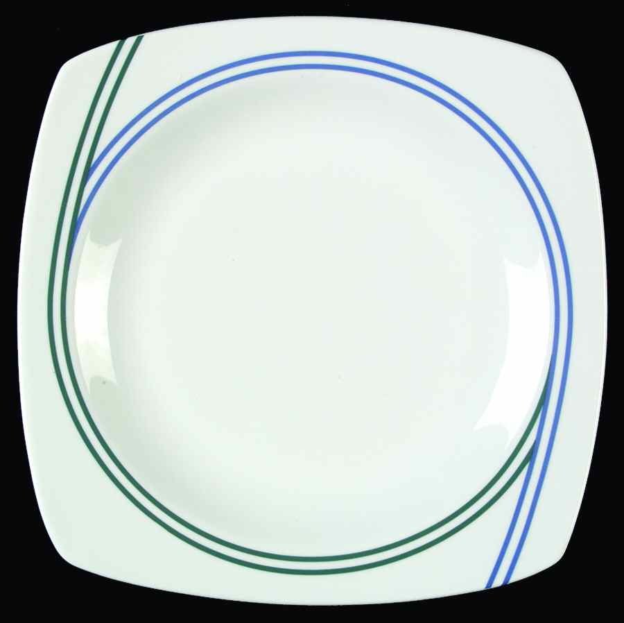 Ringside Blue Salad Plate by Studio Nova-1