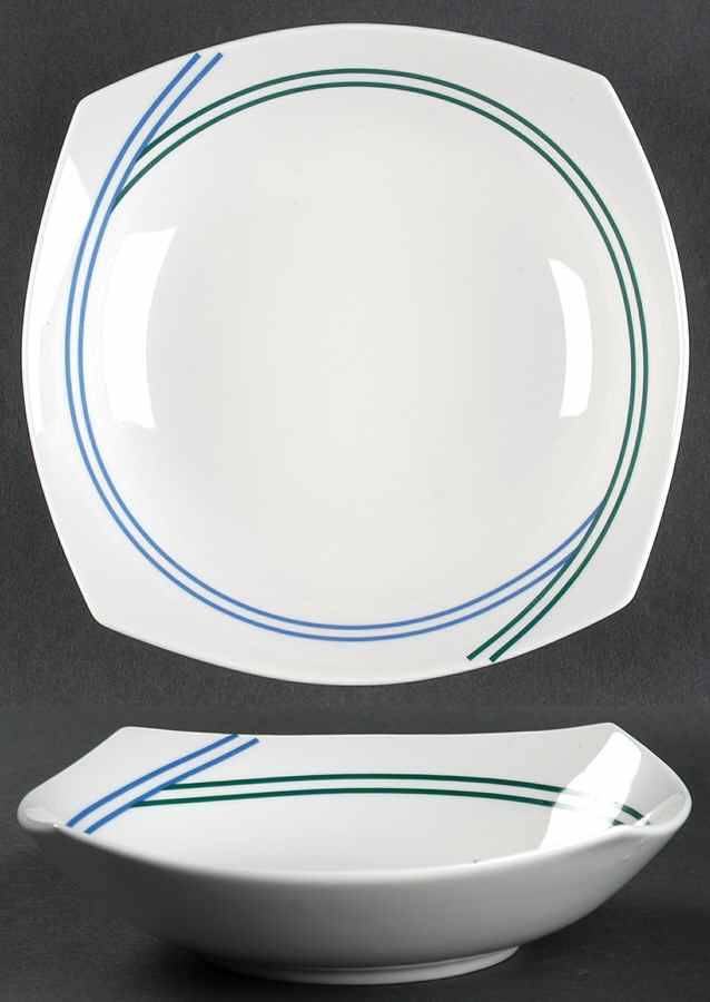 Ringside Blue Coupe Soup Bowl by Studio Nova-1