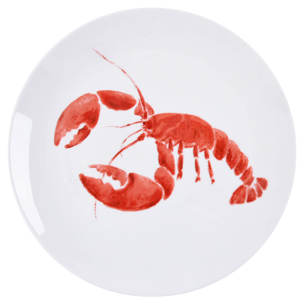 Lobster Red Dinner Plate by Studio Nova-1