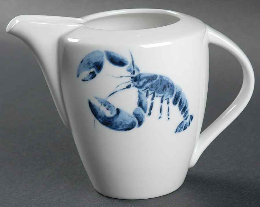 Lobster Blue Creamer by Studio Nova-1