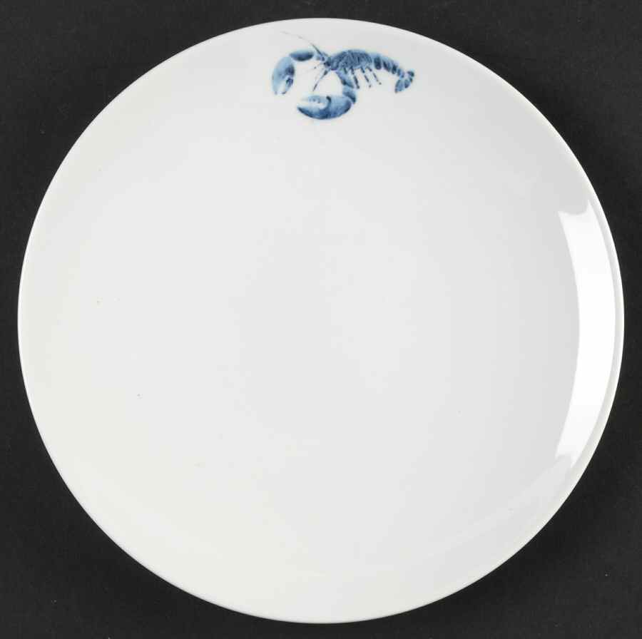 Lobster Blue Salad Plate by Studio Nova-1