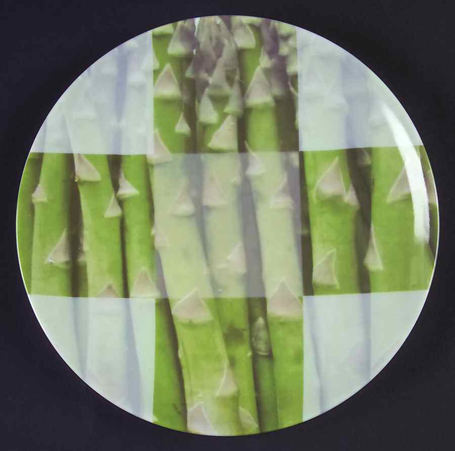 Asparagus Salad/Dessert Plate by Studio Nova-1