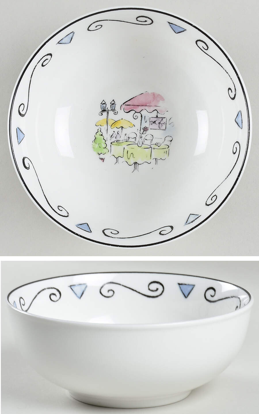 Vues de Paris Coupe Cereal Bowl by Studio Nova-1