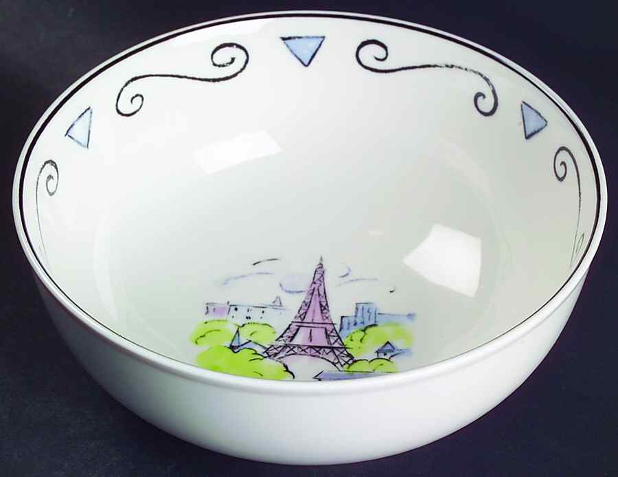 Vues de Paris Coupe Cereal Bowl by Studio Nova-1