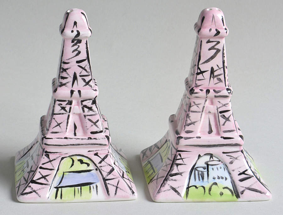 Paris Figural Salt & Pepper Set by Studio Nova-1