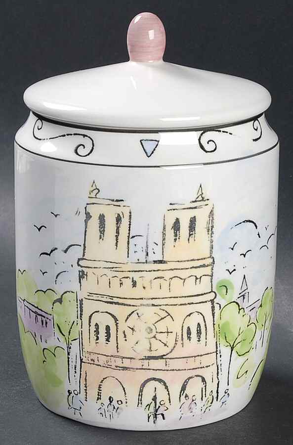 Paris Medium Canister & Lid by Studio Nova-1