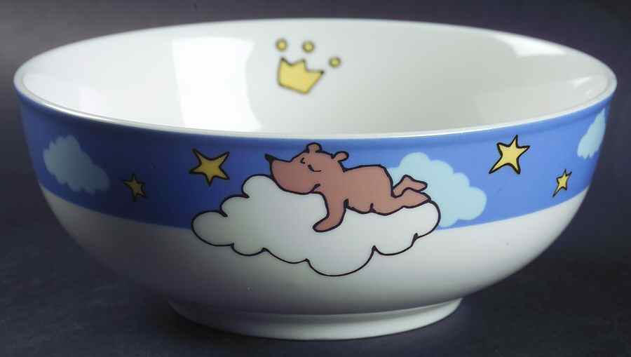 Dare To Bear Child's Bowl by Studio Nova-1