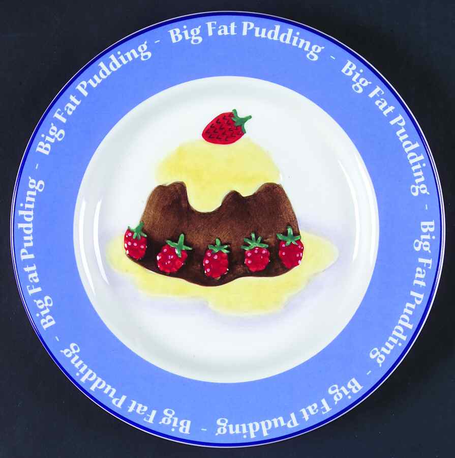 Sweet Treats Salad/Dessert Plate by Studio Nova-1