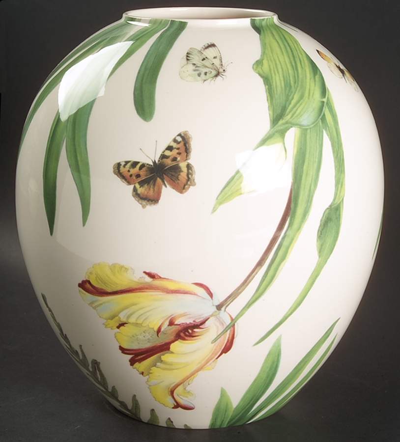 Floral Haven Globe Vase by Spode-1