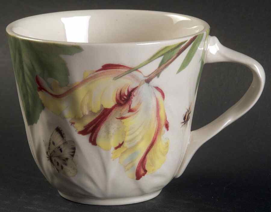 Floral Haven Flat Cup by Spode-1