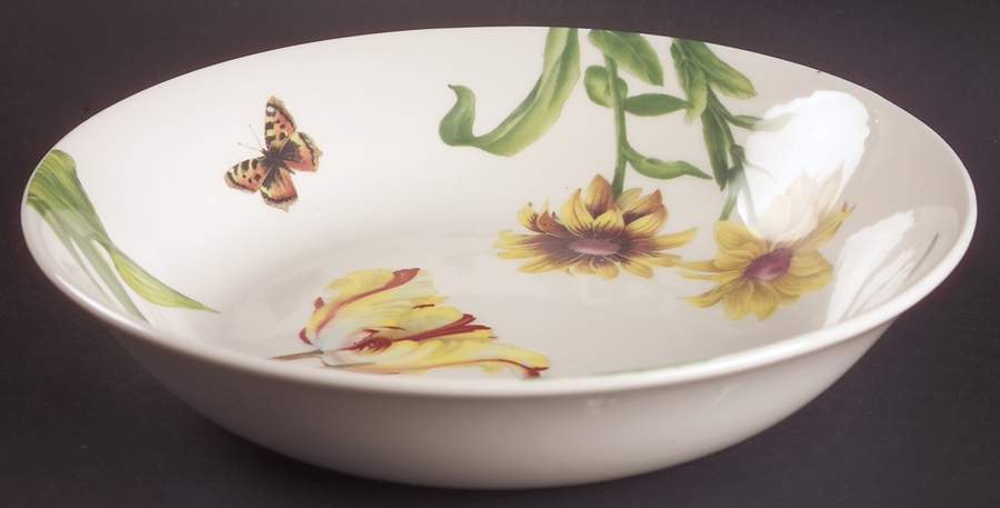 Floral Haven 9" Round Vegetable Bowl by Spode-1