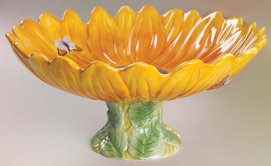 Floral Haven Round Compote (Height X Width) by Spode-1