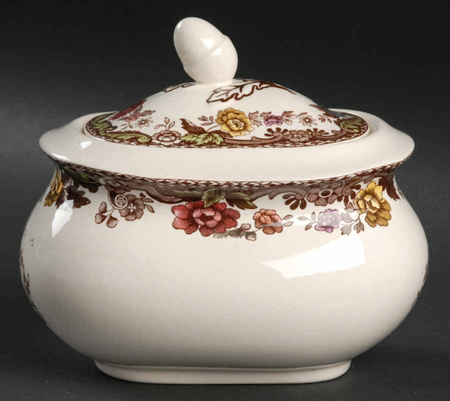 Grove Sugar Bowl & Lid by Spode-1