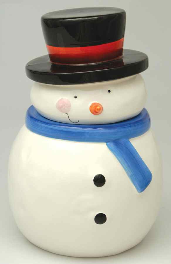 Festive Friends Figural Cookie Jar & Lid by Sakura-1