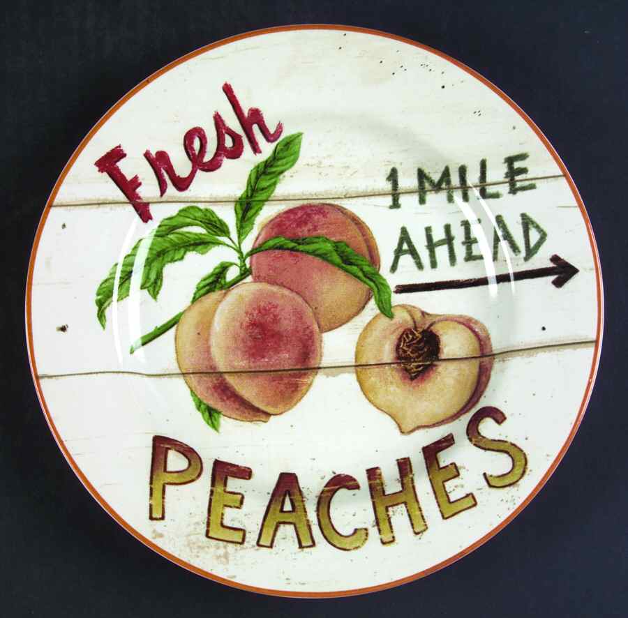 Farmstand Fruit Salad Plate by Sakura-1