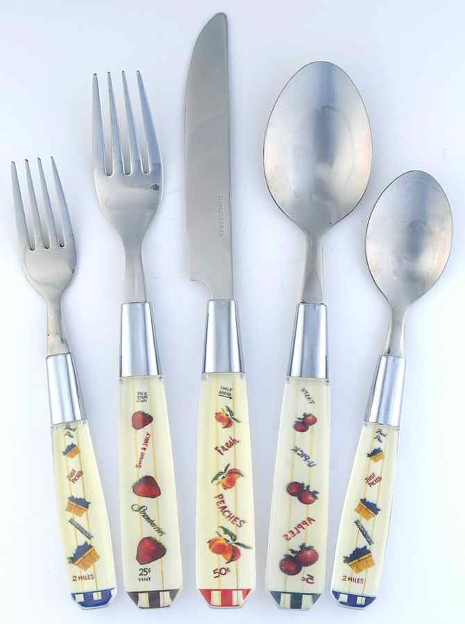 Farmstand Fruit 20 Piece Set (4 Each K1, F2, Sf, Tsp & Plas by Sakura-1