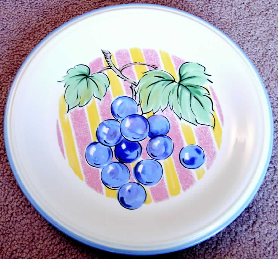 Grape Chiffon Dinner Plate by Studio Nova-1