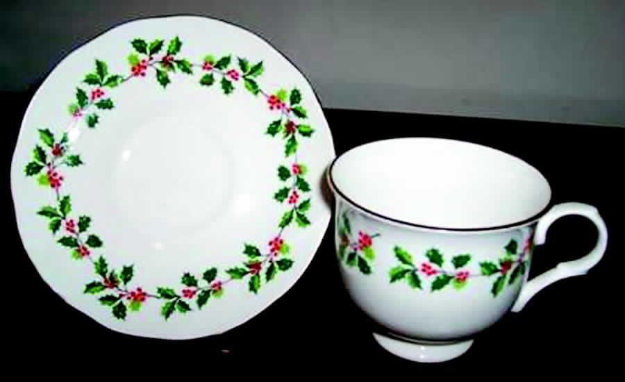 7972 Footed Cup & Saucer Set by Sadler-1