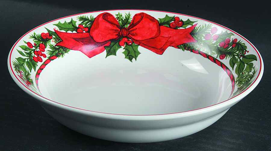 Holiday Cheer Soup/Cereal Bowl by Sakura-1