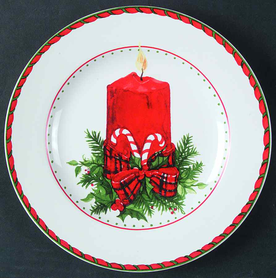 Holiday Cheer Salad Plate by Sakura-1