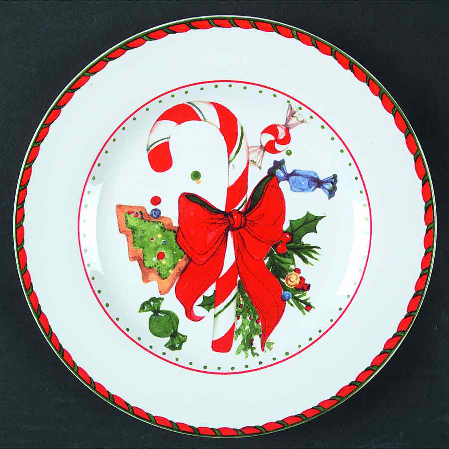 Holiday Cheer Salad Plate by Sakura-1