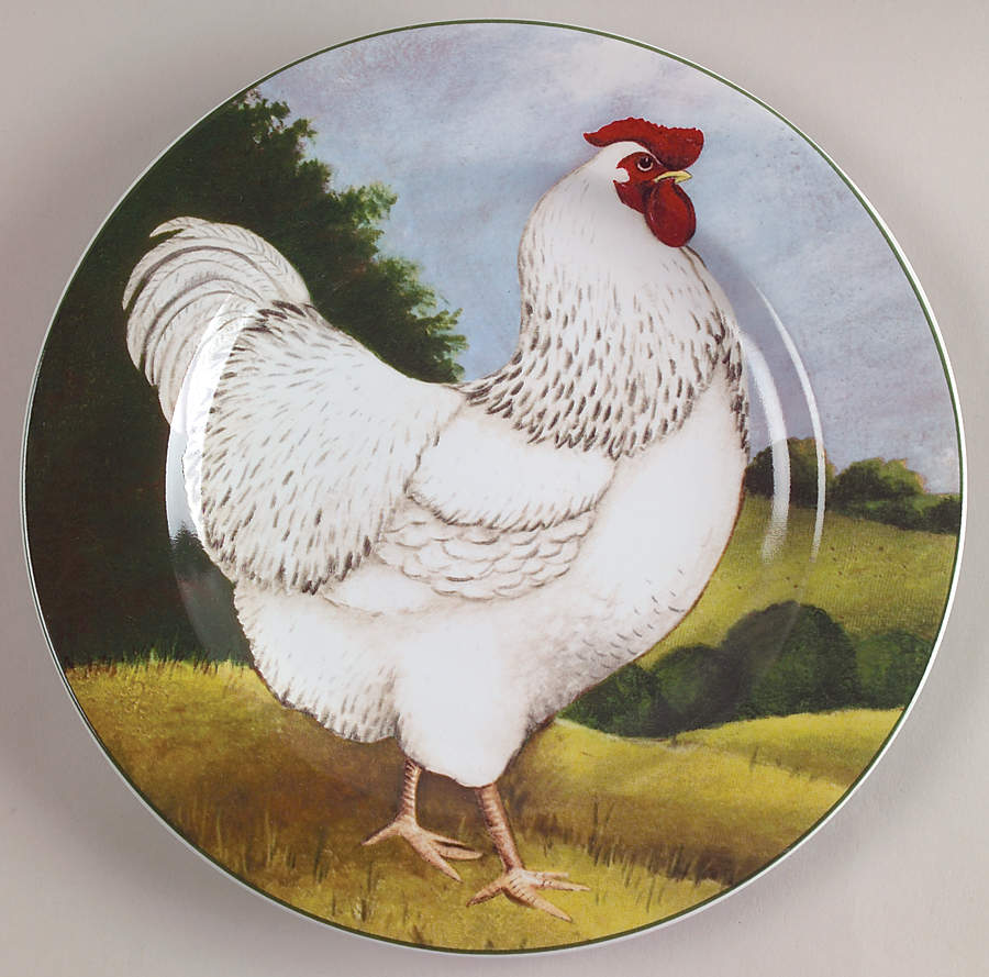 On the Farm Salad Plate by Sakura-1
