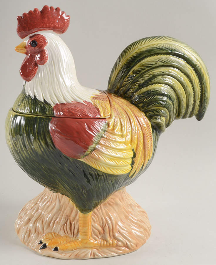 On the Farm Figural Cookie Jar & Lid by Sakura-1