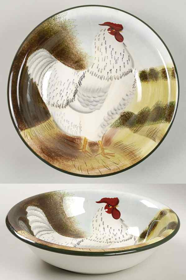On the Farm Coupe Soup Bowl by Sakura-1