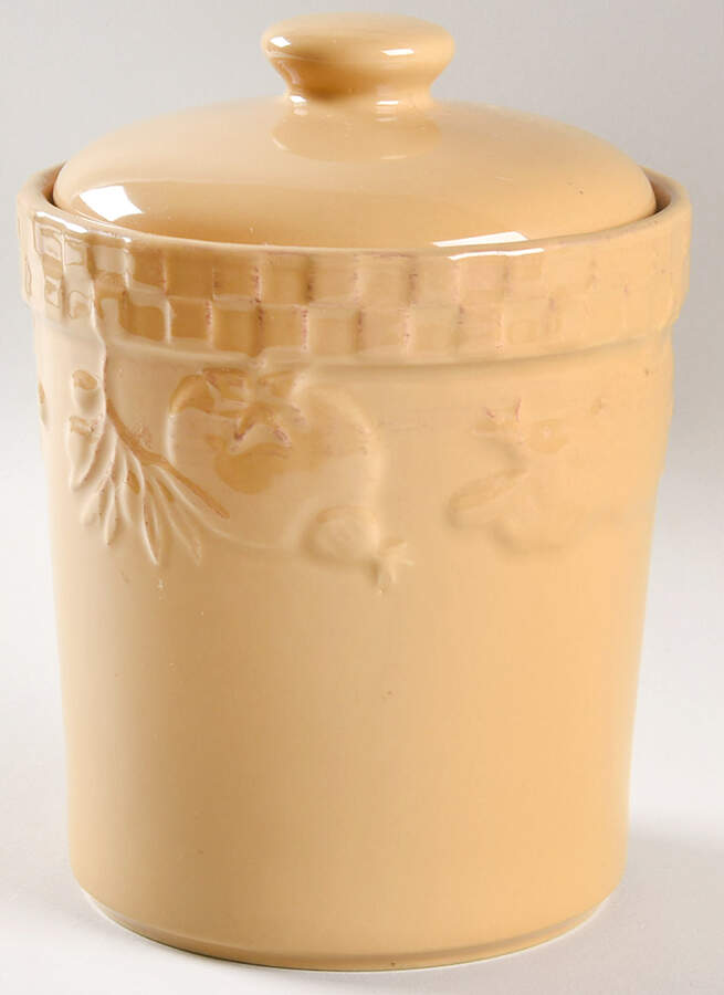 Home Grown Large Canister & Lid by Signature-1