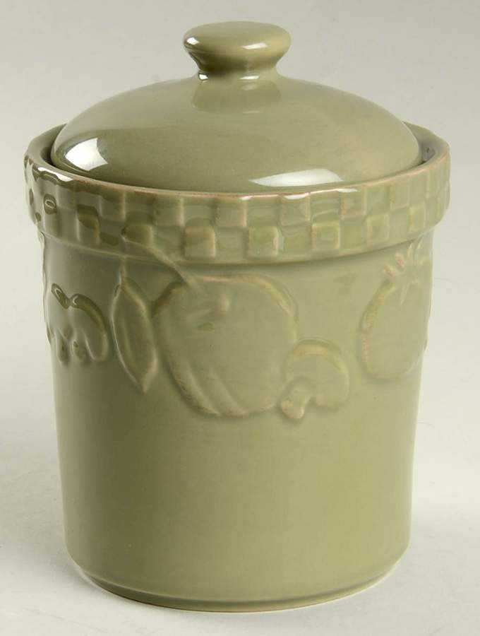 Home Grown Small Canister & Lid by Signature-1