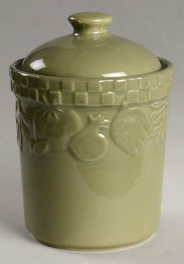 Home Grown Medium Canister & Lid by Signature-1